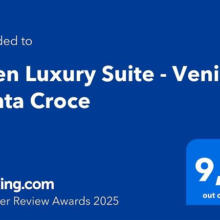 Eden Luxury Suite - Venice Santa Croce Eksteriør bilde